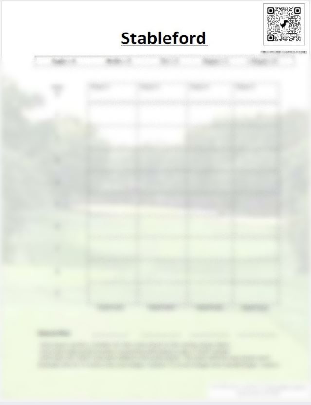 Stableford Template Ind.